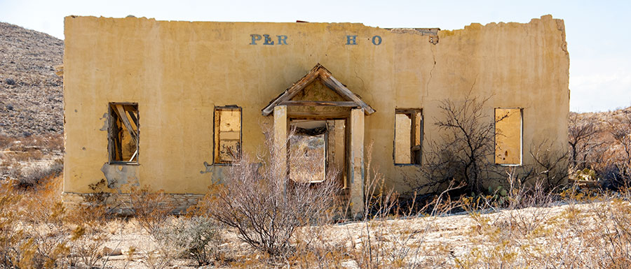 Remains of Terlingua School.